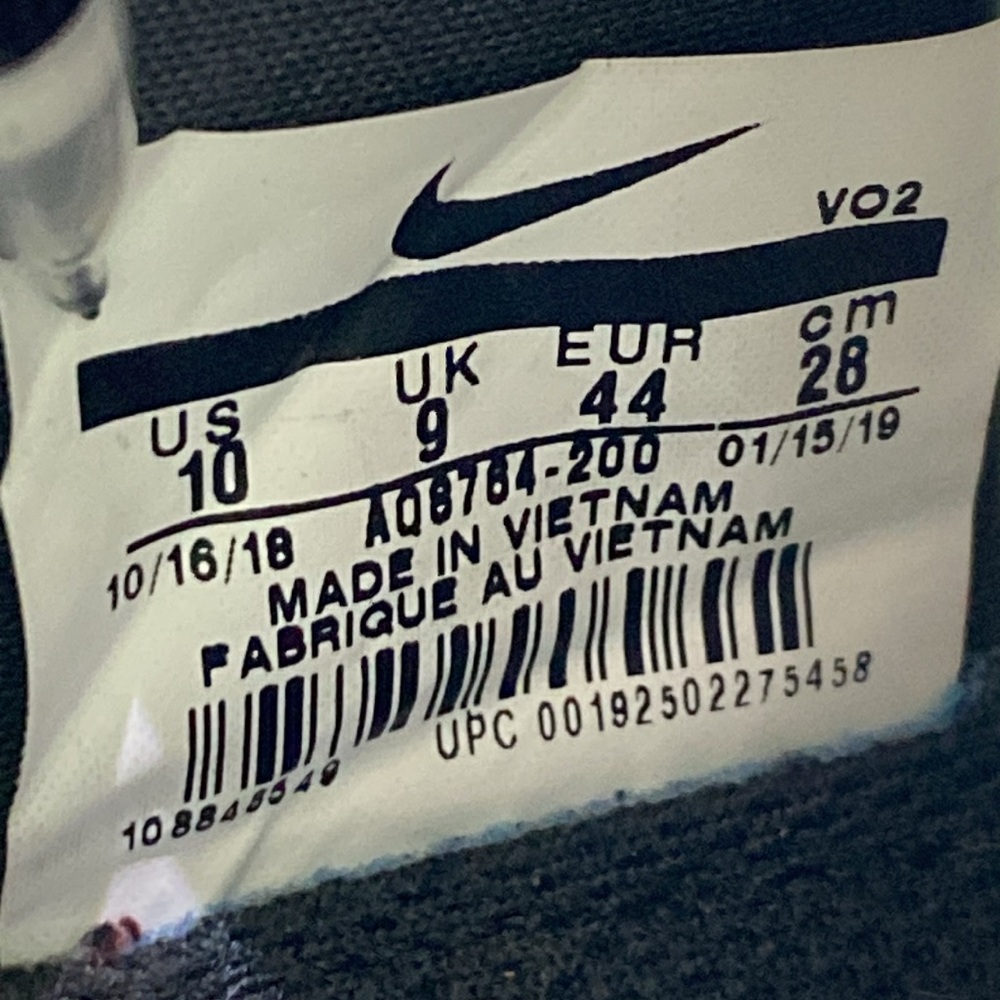 Nike Air Max Edge 270 Mens Basketball Shoes AQ8764-200 Size 10 - Picture 7 of 12